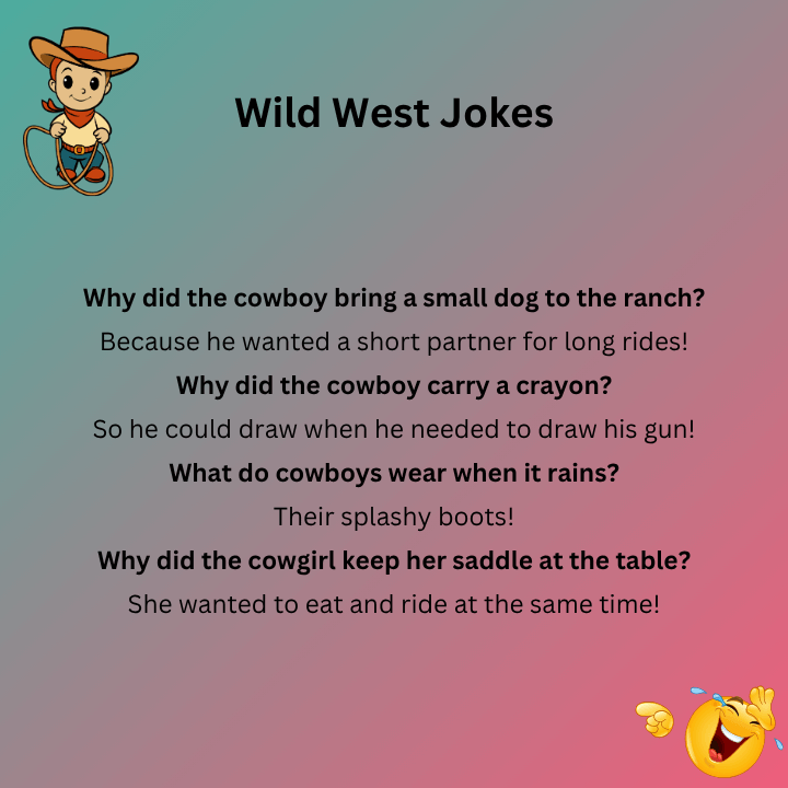 Wild West Jokes For Kids