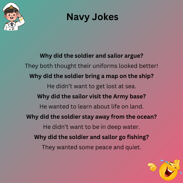Army Navy Jokes