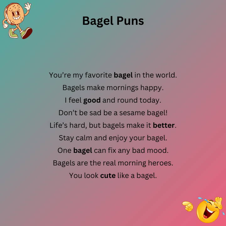 Bagel Puns