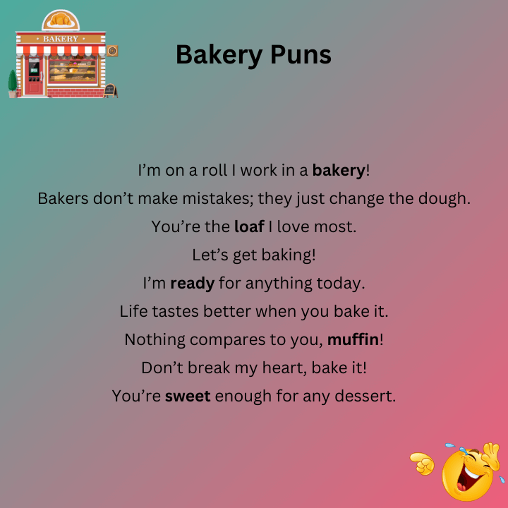 Bakery Puns