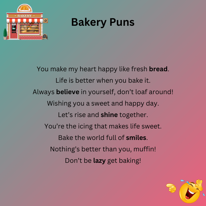 Best Bakery Puns