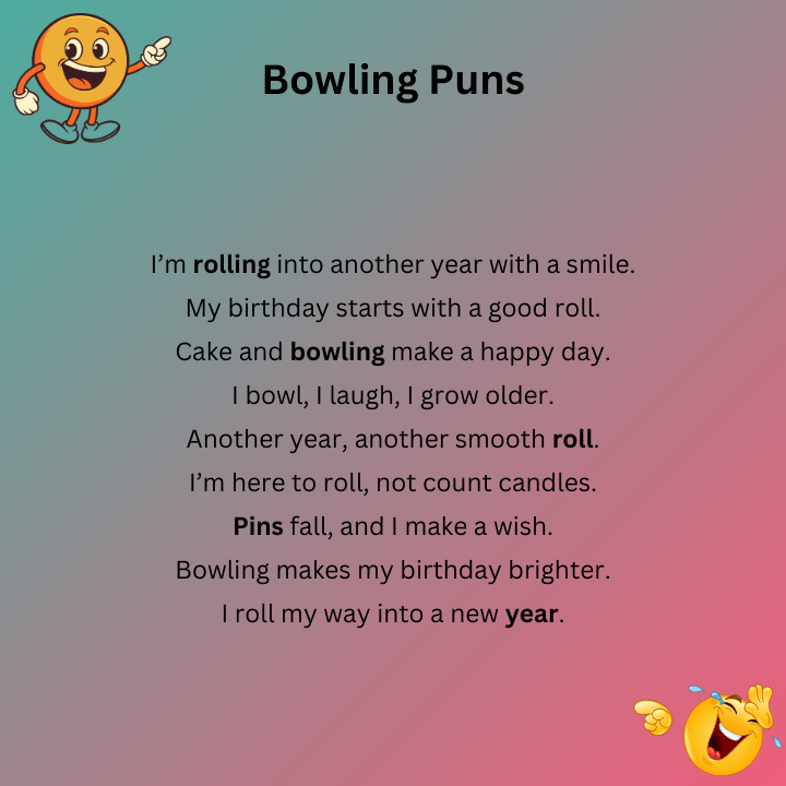 Birthday Bowling Puns