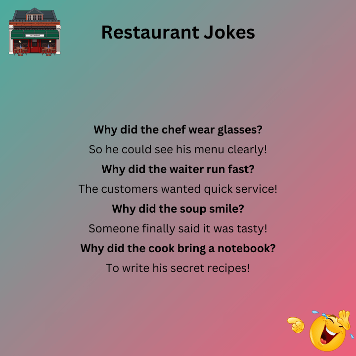 Funny Restaurant Jokes