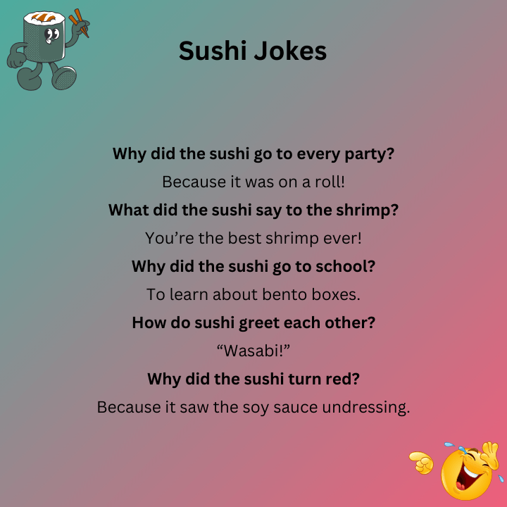 Funny Sushi Jokes