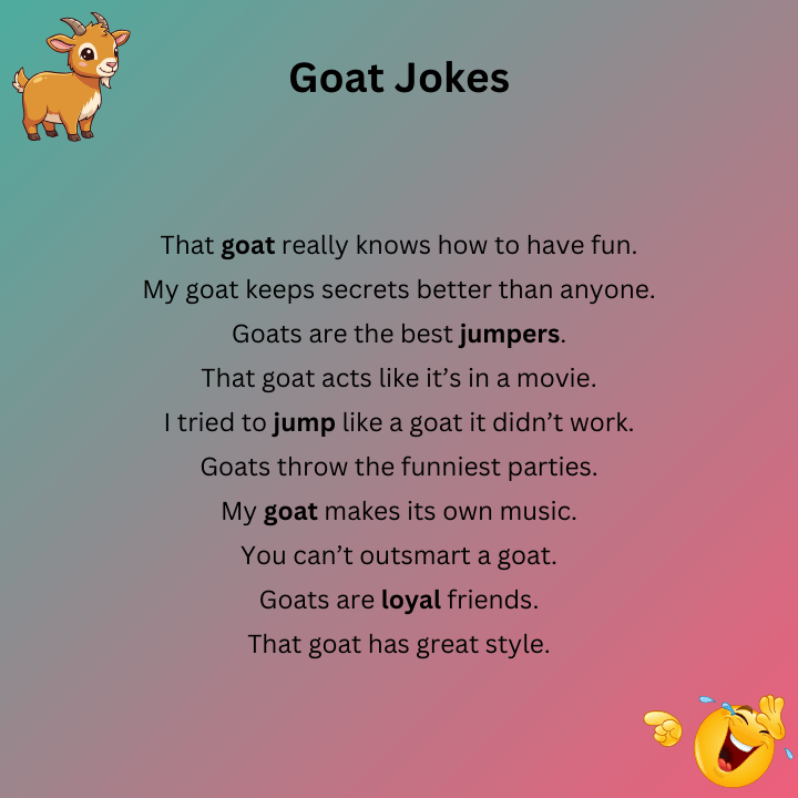 Goat Jokes One Liners