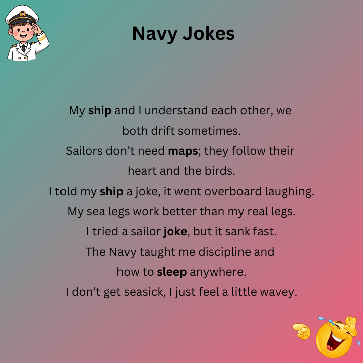 Navy Jokes One Liners