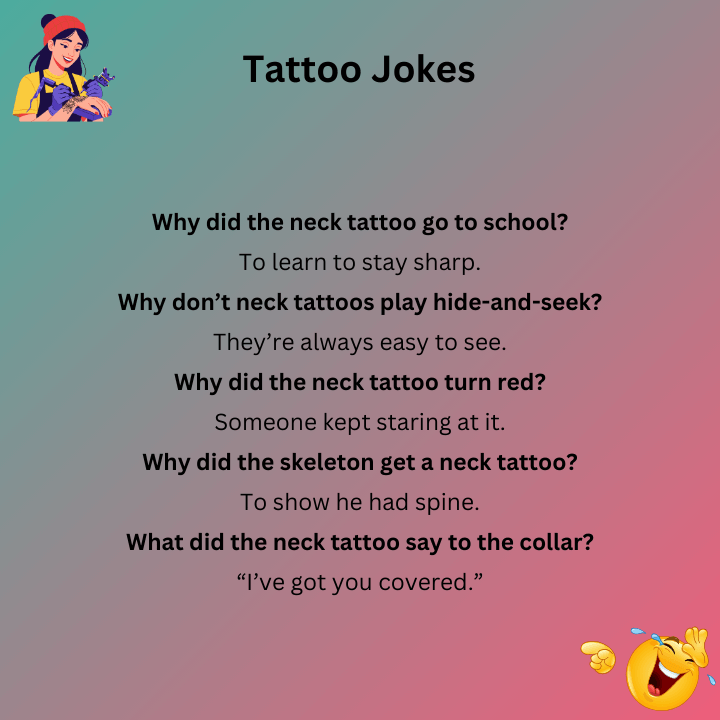 Neck Tattoo Jokes
