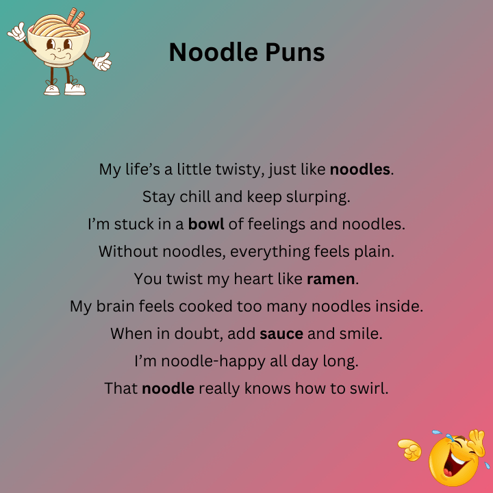 Noodle Puns