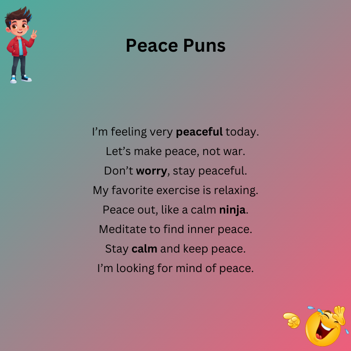 Peace Puns