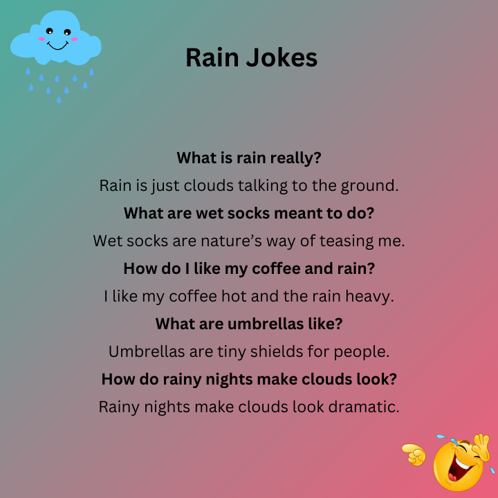 Rain Jokes For Adults