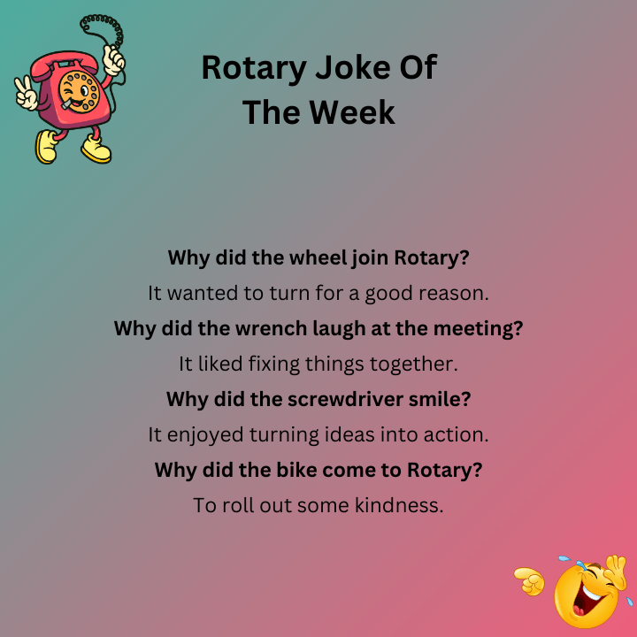 Rotary Joke Of The Week