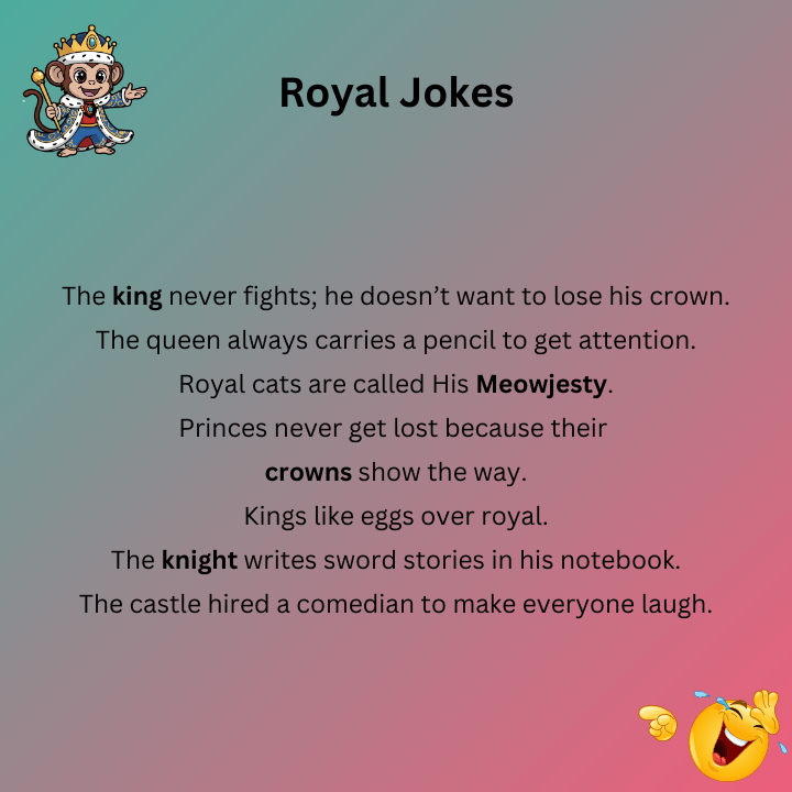 Royal Jokes One Liners