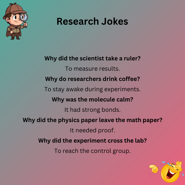 Science Research Jokes