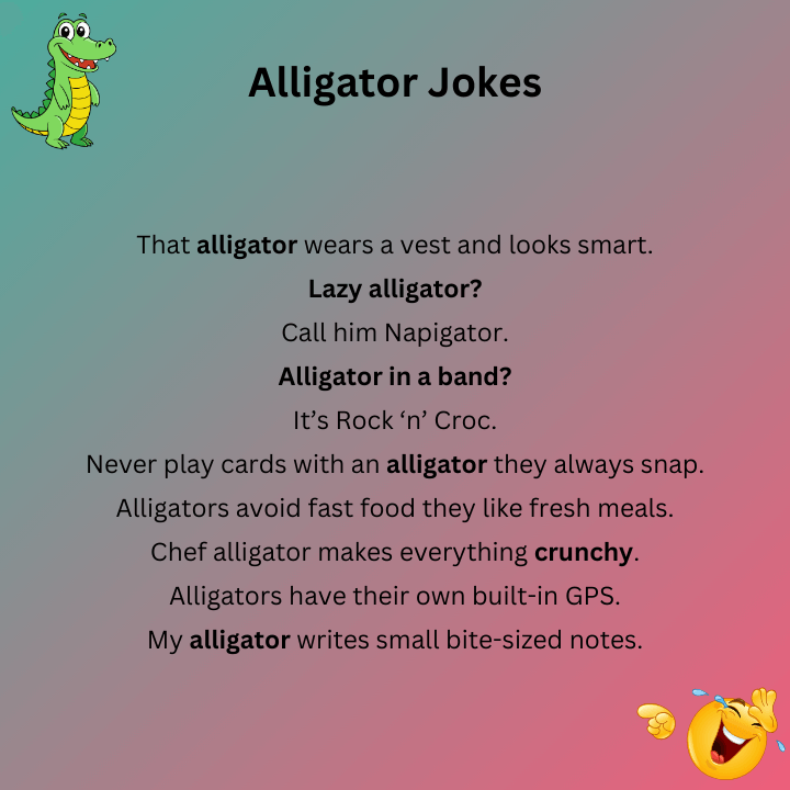 Short Alligator Jokes