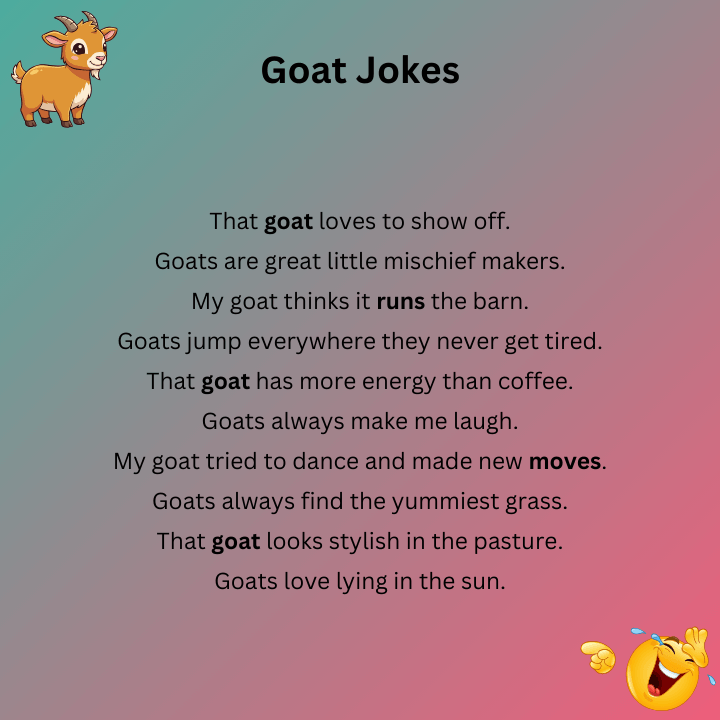 Short Goat Jokes