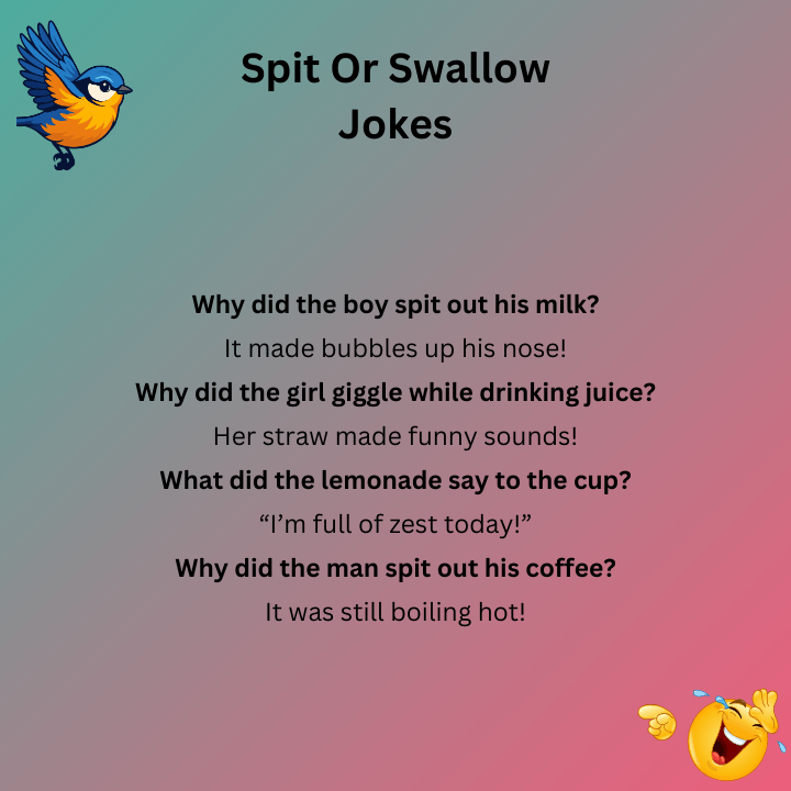 Spit Or Swallow Jokes