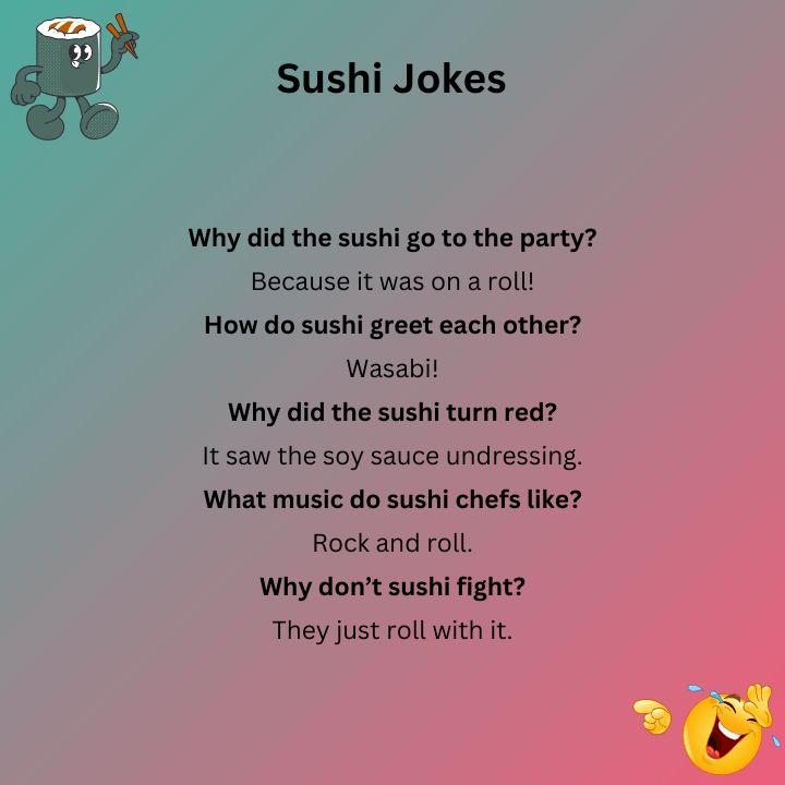 Sushi Jokes One Liners