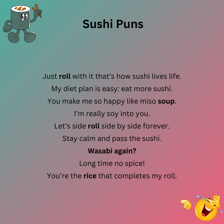 Sushi Puns