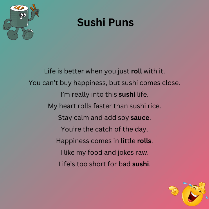 Sushi Puns One Liners