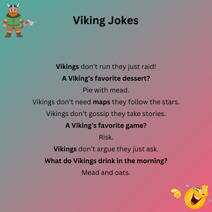 Viking Jokes One Liners