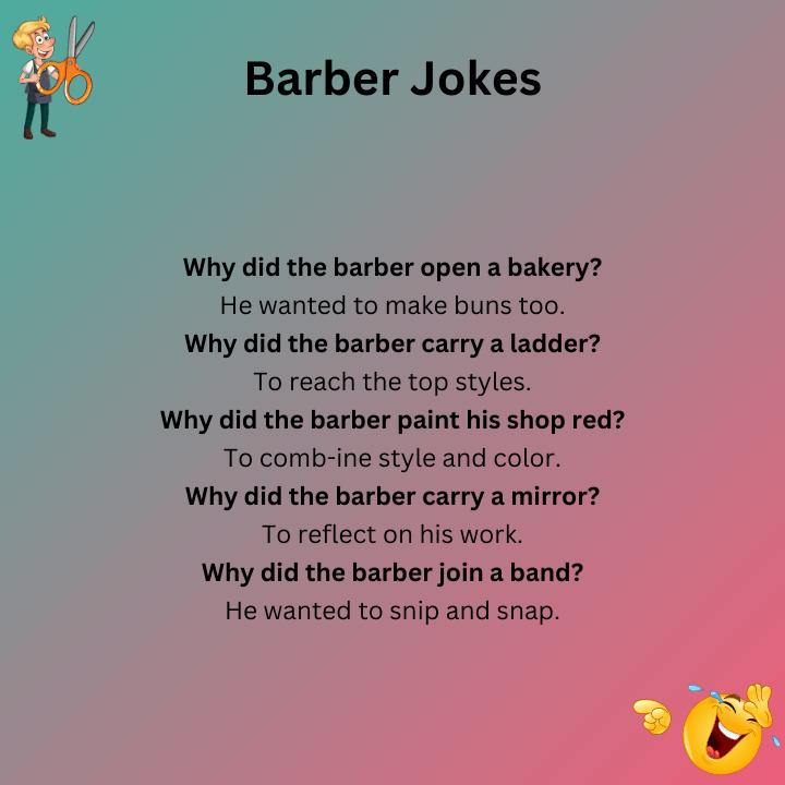 Best Barber Jokes