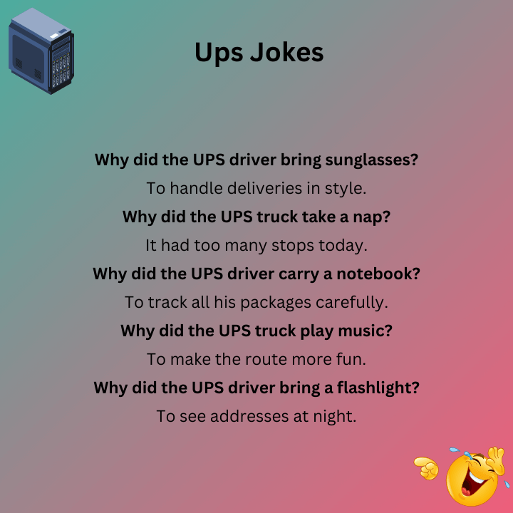 Best Ups Jokes