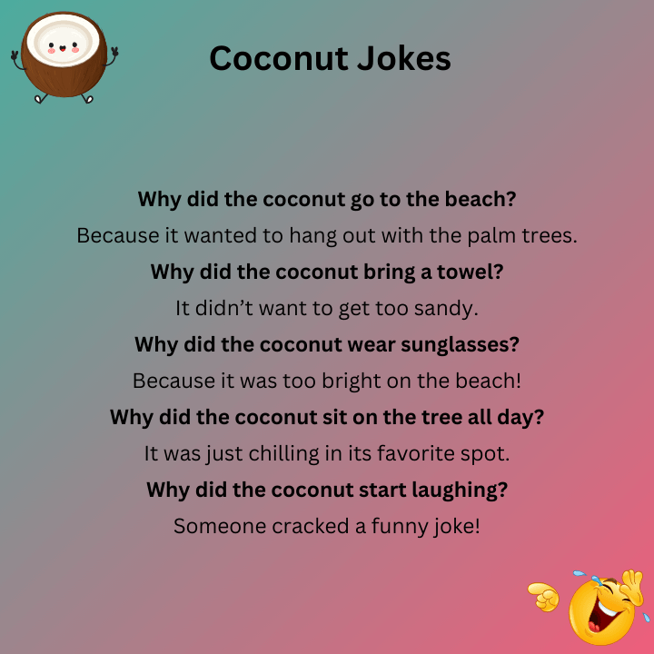 Coconut Jokes For Kids
