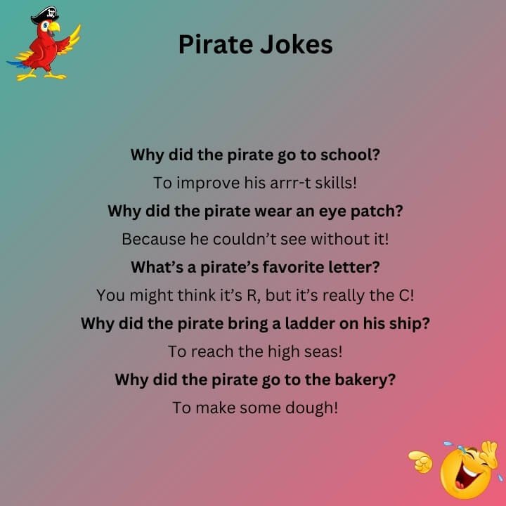 Corny Pirate Jokes