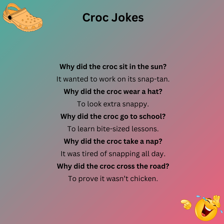 Croc Jokes One Liners