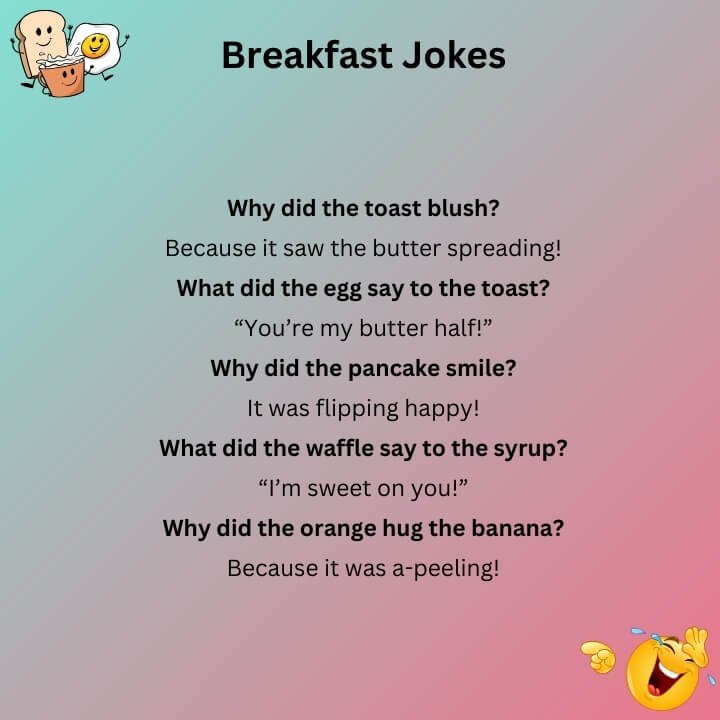 Cute Breakfast Jokes