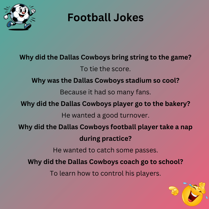 Dallas Cowboys Football Jokes