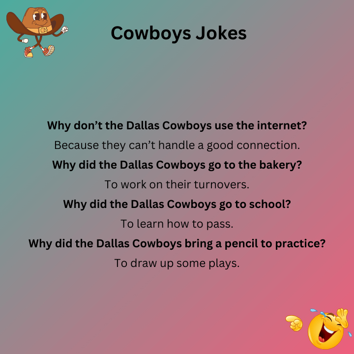 Dallas Cowboys Jokes One Liners