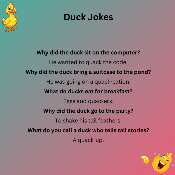 Duck Jokes Funny