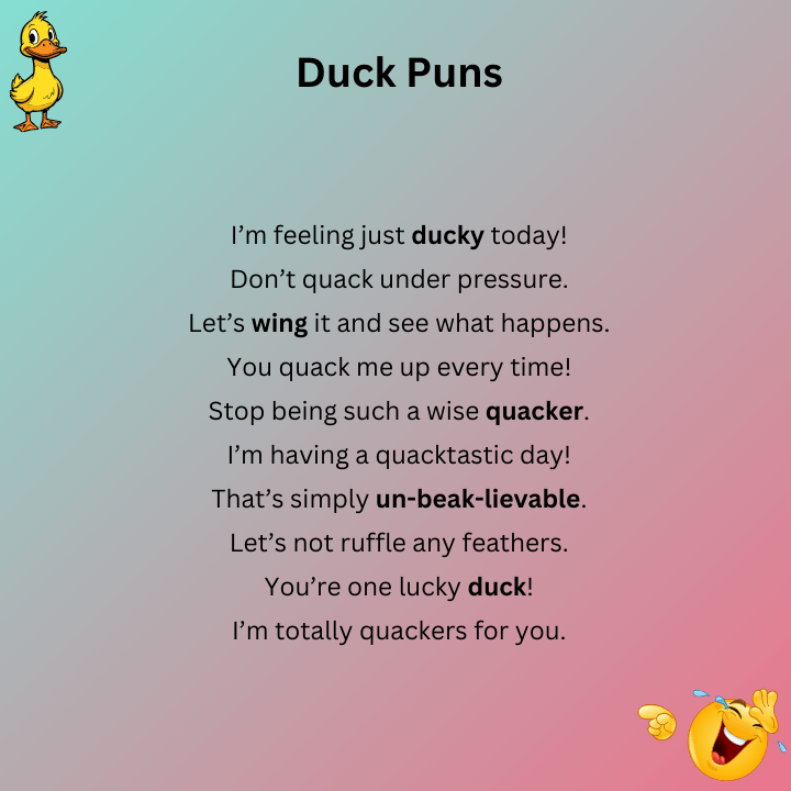 Duck Puns