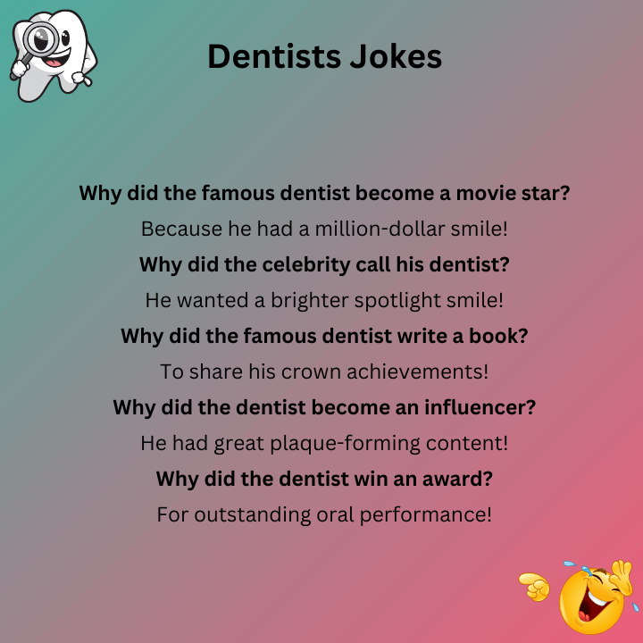 Famous Dentist Jokes