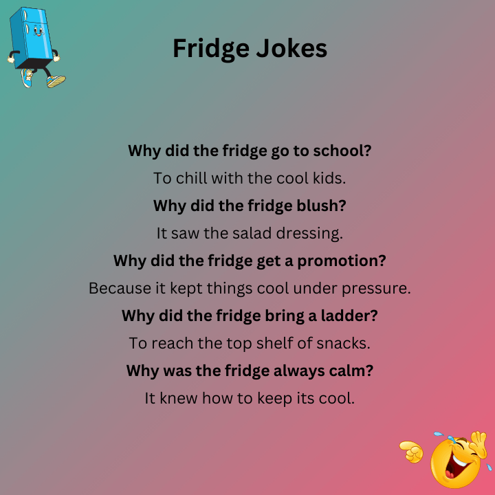Fridge Jokes One Liners
