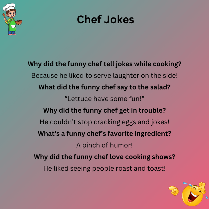 Funny Chef Jokes