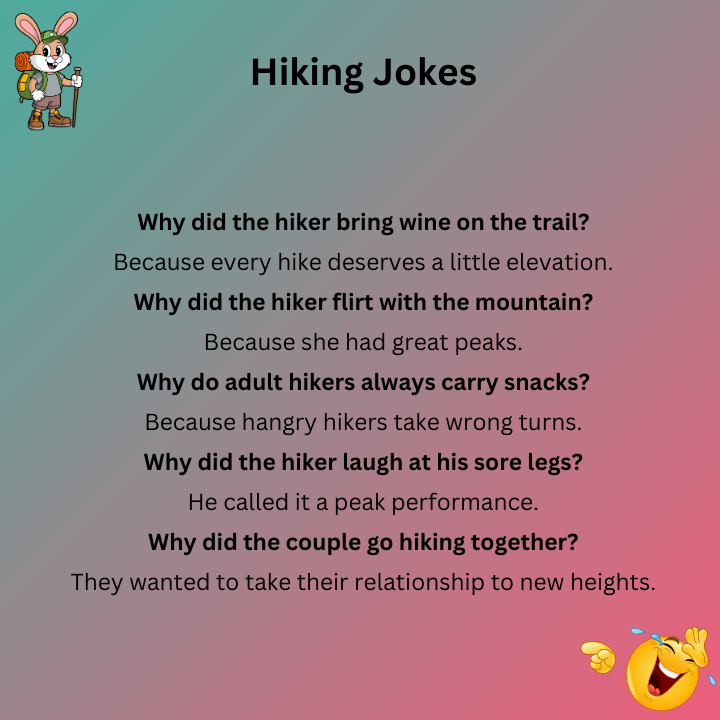 Funny Hiking Jokes For Adults