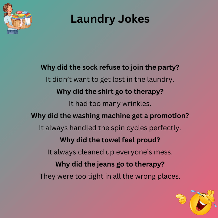Funny Jokes Laundry Jokes