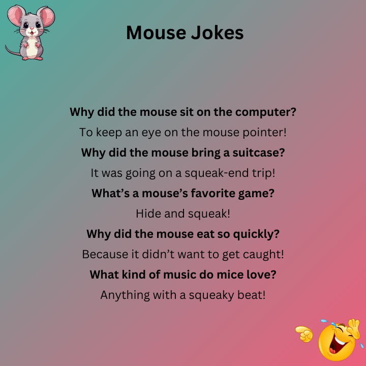 Funny Mouse Jokes