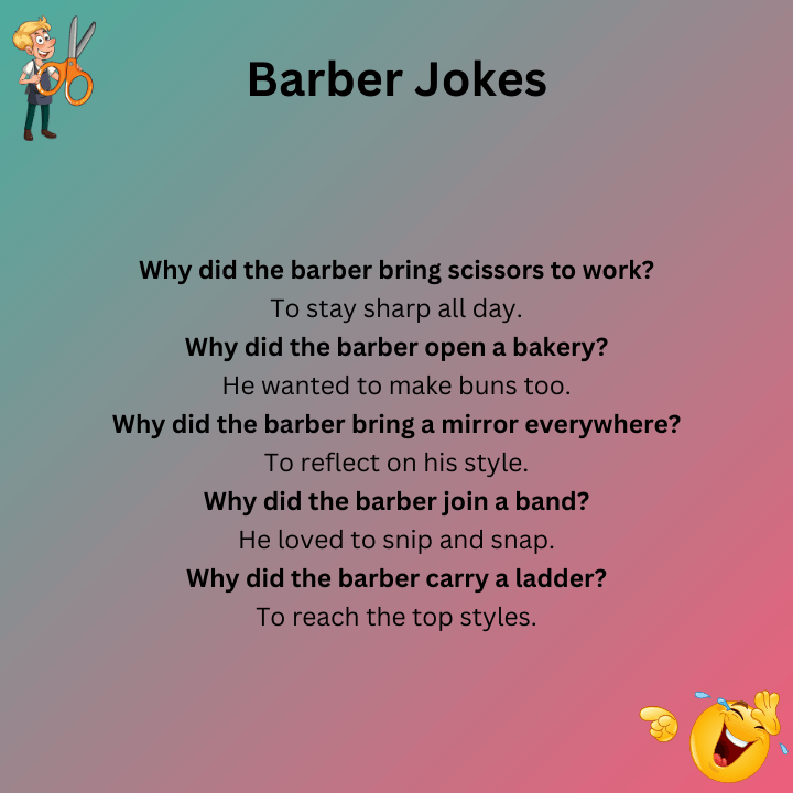 Good Barber Jokes