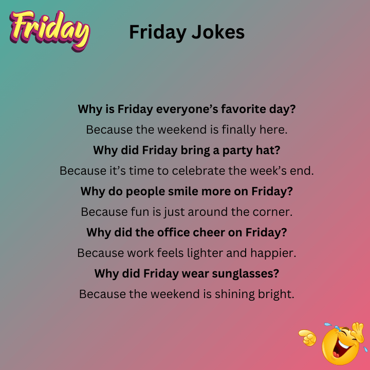 Happy Friday Jokes