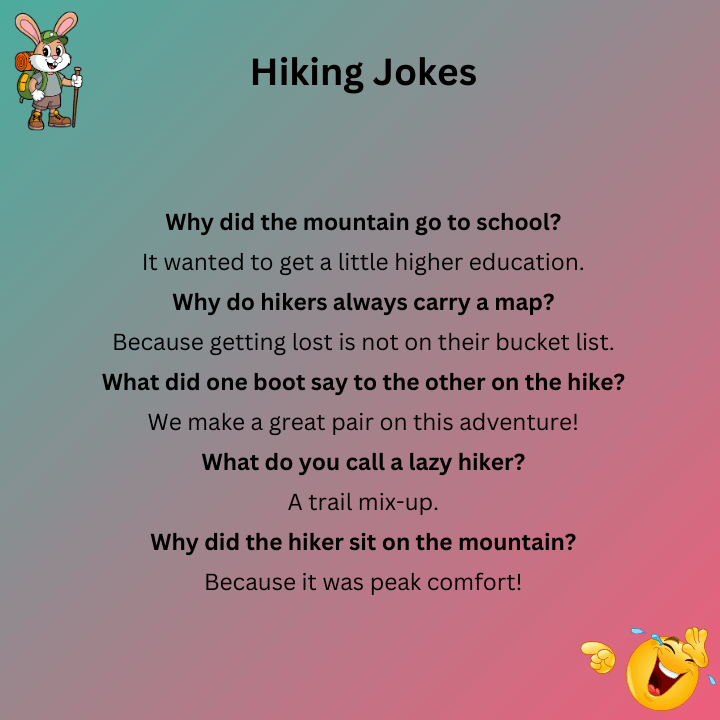 Hiking Jokes