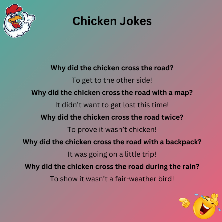 Joke Why Did The Chicken Cross The Road