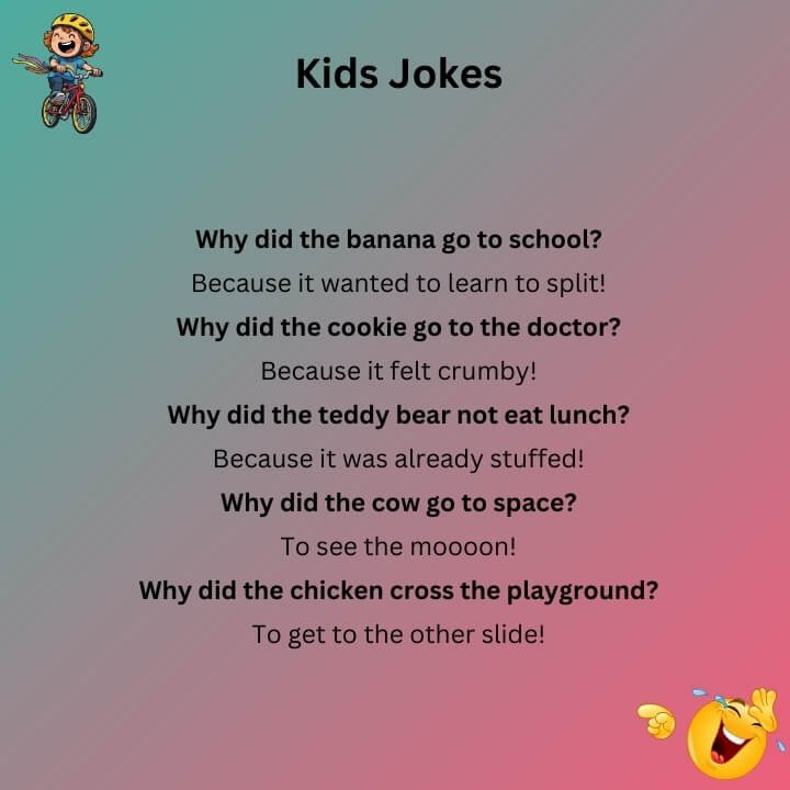 Jokes For 5 Year Olds