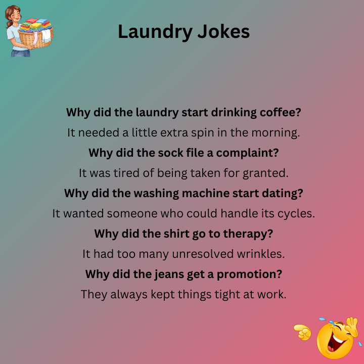 Laundry Jokes For Adults