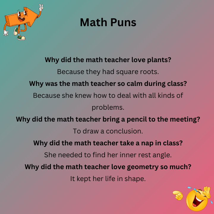 Math Puns For Teachers