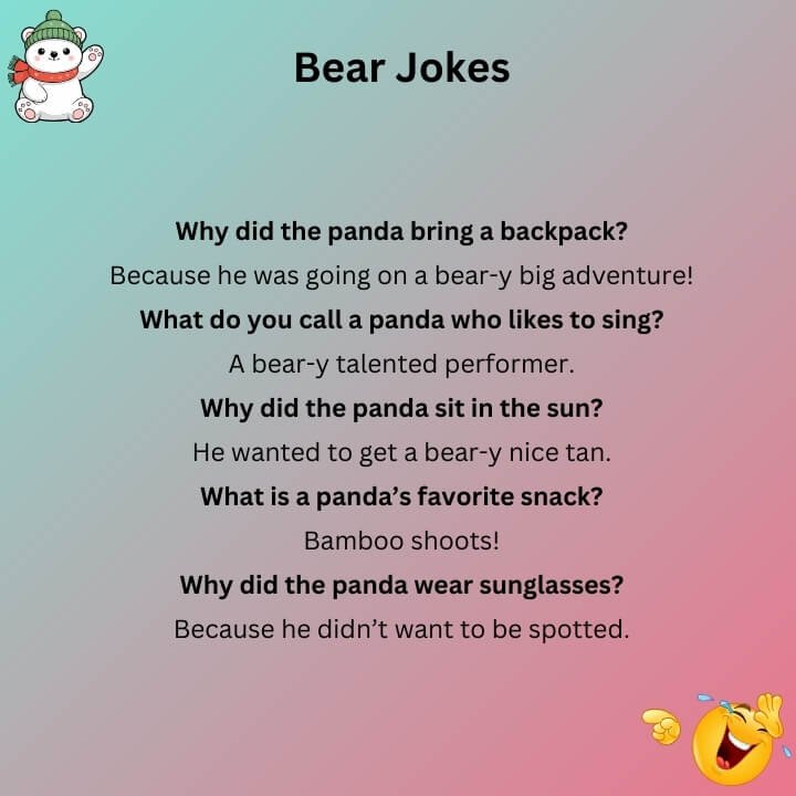 Panda Bear Jokes