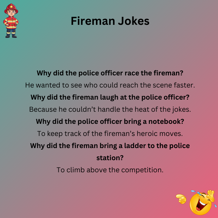 Police Vs Fireman Jokes