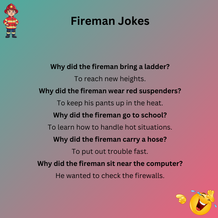 Short Fireman Jokes